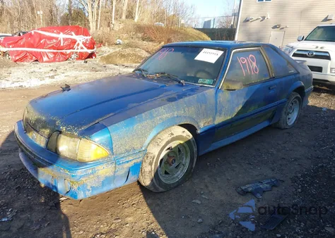 1990 Ford Mustang Gt/Cobra Gt z USA, uszkodzony, nr VIN 1FACP42E6LF107795